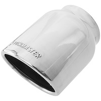 Polished Stainless Steel Exhaust Tip Weld-On