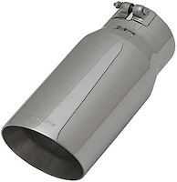 Polished Stainless Steel Exhaust Tip Clamp-On