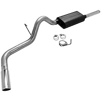 Force II Cat-Back Exhaust System 2005-2010 Dodge Dakota 3.7L V6/4.7L V8