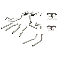 17654K C10 Exhaust System Kit American Thunder Header-Back Exhaust System