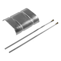 Heat Shield Kit For 40 Series Mufflers 11 in. W x 13 in. L