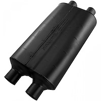Super 50 Delta Flow Muffler Dual In/Dual Out: 2.25"