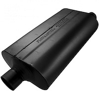 Super 50 Delta Flow Muffler Center In/Offset Out: 2.5"