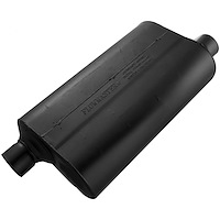 Super 50 Delta Flow Muffler Offset In/Offset Out: 2.5"