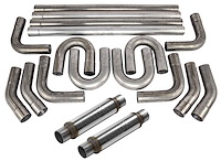 FlowFX Exhaust Kit - 3 in. Stainless Steel Tubing