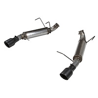 FlowFX Axle-Back Exhaust System 2011-2014 Ford Mustang 3.7L V6