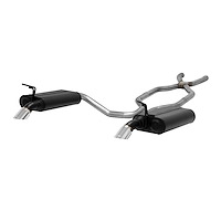 Force II Crossmember-Back Exhaust System 1974-1979 Corvette 5.7L V8