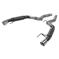 Outlaw Axle-Back Exhaust System 2015-2019 Ford Mustang 2.3L EcoBoost, 3.7L V6