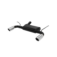 Force II Axle-Back Exhaust System 2012-2018 Jeep Wrangler 3.6L V6