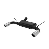 Force II Axle-Back Exhaust System 2007-2011 Jeep Wrangler 3.8L V6