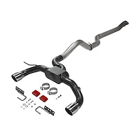 Outlaw Dual Rear Exit Cat-Back Exhaust System for 2021-2026 Ford Bronco 2.3L, 2.7L [409 Stainless Steel]