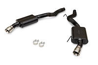 818162 American Thunder Axle-Back Exhaust System Fits Select Ford Mustang GT 5.0L/EcoBoost 2.3L [Dual Exit]