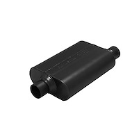 Super 44 Series Delta Flow Muffler Center In/Offset Out: 2.5"