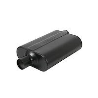 Super 44 Series Delta Flow Muffler Offset In/Center Out: 2.25"