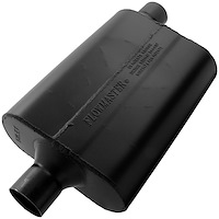 Super 44 Series Delta Flow Muffler Center In/Offset Out: 2.25"