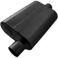 40 Series Delta Flow Muffler Offset In/Center Out: 2.5"
