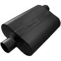 40 Series Delta Flow Muffler Center In/Offset Out: 2.5"