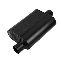 Super 44 Series Delta Flow Muffler Offset In/Center Out: 2.5"