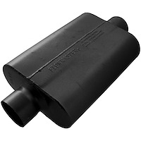 40 Series Delta Flow Muffler Center In/Center Out: 3"