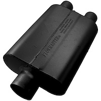 40 Series Delta Flow Muffler Center In 3"/Dual Out 2.25"
