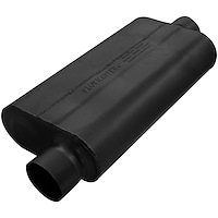 50 Delta Flow Muffler Offset In/Center Out: 3"