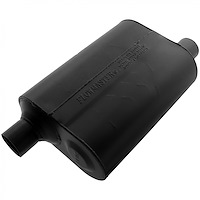 Super 40 Series Delta Flow Muffler Offset In/Offset Out: 2.25"