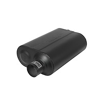 Super 40 Series Delta Flow Muffler Offset In/Offset Out: 2.5"