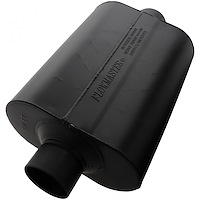 Super 40 Series Delta Flow Muffler Center In/Center Out: 3"