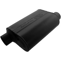 Super 40 Series Delta Flow Muffler Offset In/Offset Out: 3"