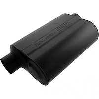 Super 40 Series Delta Flow Muffler Same Side Offset In/Out: 3"