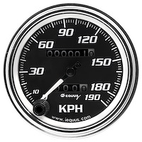 GAUGE, SPEEDOMETER, 3-3/8