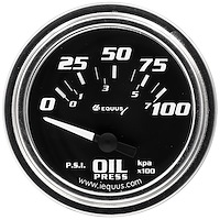 GAUGE, OIL PRESSURE, 2",