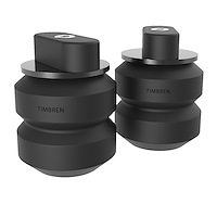 DF25004B SES Suspension Enhancement System Front Kit Fits Select Ram 2500/3500; Dodge Ram 1500/2500/3500 [Capacity: 6000 lbs.]