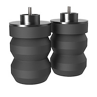 FRTR250 SES Suspension Enhancement System Rear Kit Fits Select Ford Transit-150/250 [Rated Capacity: 5600 lbs.]