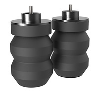 FRTR350 SES Suspension Enhancement System Rear Kit Fits Select Ford Transit-250/350/350 HD [Rated Capacity: 5600 lbs.]