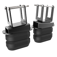 HIR185 SES Suspension Enhancement System Rear Kit for 2005-2010 Hino 145/165/185 [Rated Capacity: 15000 lbs.]