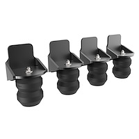 RED001 Suspension Enhancement System Rear Kit Fits Select Ford F-650/F-750; International MV607/MV/MV60E [Capacity: 17200 lbs.]