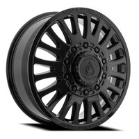A136 DUALLY SULTAN FRONT Wheel [Size: 22"x8.25"] Glossy Black Finish A136228292P10002