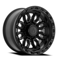 A137 PURSUIT Wheel [Size: 20"x10"] Satin Black Center w/ Glossy Black Lip Finish A137200018N01804