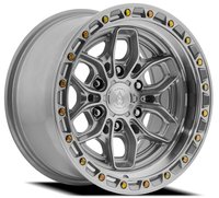 A142 FURY Wheel [Size: 18"x9"] Gloss Silver Machined Finish A142189089P02019