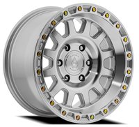 A143 STING Wheel [Size: 17"x9"] Gloss Silver Machined Finish A143179075N01219
