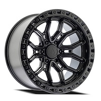 A120200089N01804 A120 TERRA Wheel [Size: 20"x10"] Satin Black Center w/Glossy Black Lip Finish