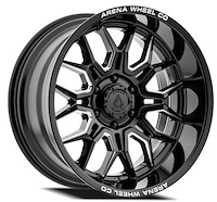 A117200082N01816 A117 VIOLATOR Wheel [Size: 20"x10"] Gloss Black & Milled Finish