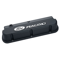 Satin Black Slant Edge Valve Covers