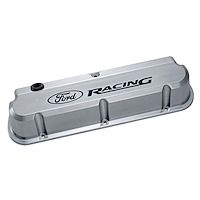 Polished Aluminum Slant Edge Valve Covers