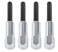 Valve Cover Mini Nuts 1/4"-20 in Chrome Finish