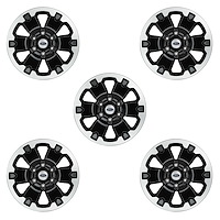 M-1007K-BB5 Bronco Wheel Kit Fits 6th Gen Ford Bronco [Size 18" x 8"] Gloss Black