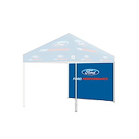 E-Z Up Instant Tent Sidewalls with Logo