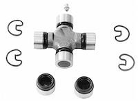 U-Joint Kit Allows Small and Large Ford Drivetrain Components to be Interchanged Includes: