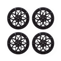 M-1007K-MACH1H Mach 1 Wheel Kit Fits 6th Gen Ford Mustang Models, Dark Tarnished